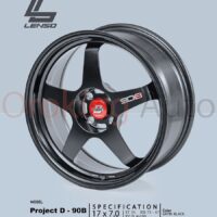 Mâm độ Lenso Projectd 90B 17″