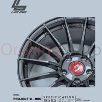 Mâm độ Lenso Projectd R05 18″