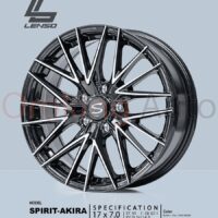 Mâm độ Lenso Spirit Akira 17 inch