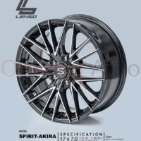 Mâm độ Lenso Spirit Akira 17″