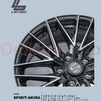 Mâm độ Lenso Spirit Akira 17″