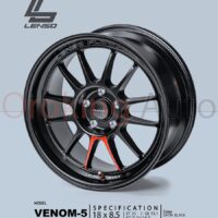 Mâm độ Lenso Venom 5 18″