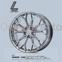 Mâm Lenso Venom VNA Hyper Black 20