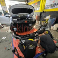 Lắp đặt Mặt Ca Lăng Kia Carnival 2025 bản Hàn tại Oroking Auto