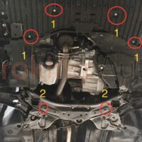 Tấm chắn bùn gầm xe Suzuki Ciaz 2018 - 2023 được làm từ chất liệu cao cấp - có độ bền bỉ theo thời gian