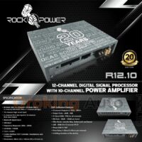 DSP Rockpower R12.10 Tích Hợp 10 Kênh Ampli
