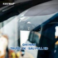 Camera Hành Trình Vietmap TS-2K Lite được tích hợp camera trước với độ phân giải chuẩn 2K