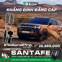 Giảm xóc Tein EnduraPro Plus đảm bảo độ tin cậy với bảo hành