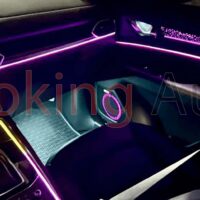 Led nội thất zin Mazda CX8 vị trí gác chân