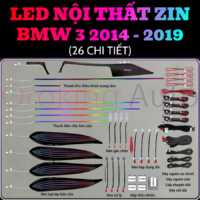 Led nội thất zin BMW 3 2014 - 2019 lắp đặt ở đâu uy tín chất lượng?