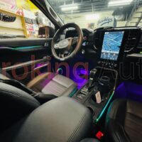 Led nội thất zin Ford Everest vị trí gác chân