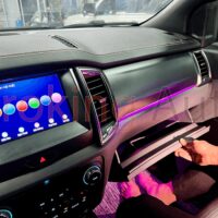 Led nội thất zin Ford Ranger Wildtrak vị trí Led Tapo