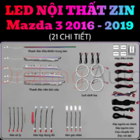 Led nội thất zin Mazda 3 2016 - 2019 lắp đặt ở đâu uy tín chất lượng?