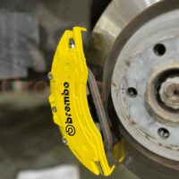 Lắp đặt ốp má phanh Brembo Mercedes GLE 450 4Matic Coupe