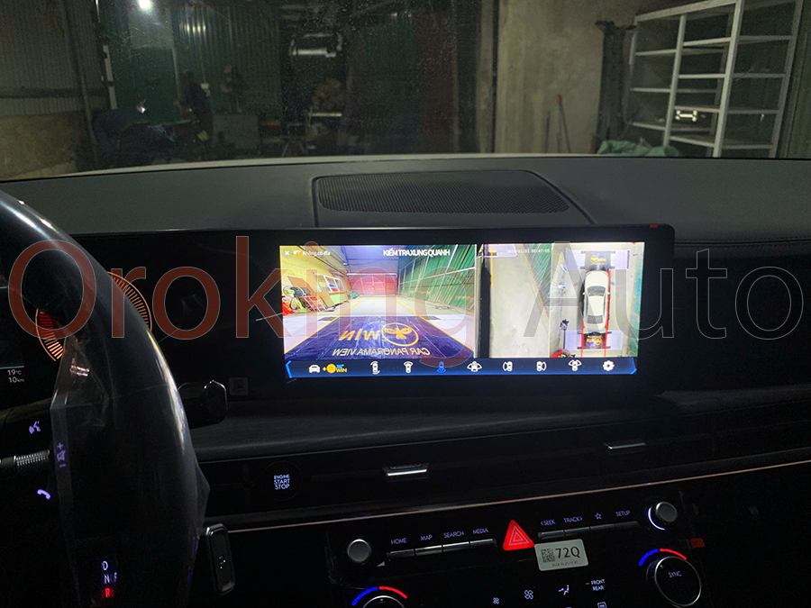Camera 360 cho xe Hyundai Santafe 2024