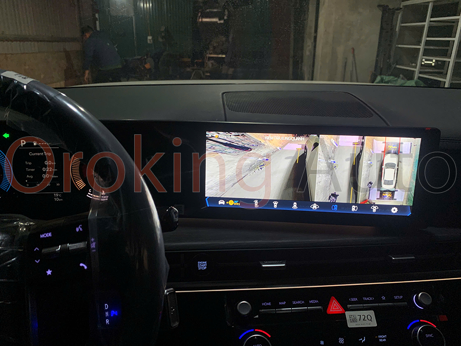 Địa chỉ lắp đặt camera 360 Cho Hyundai Santafe 2025