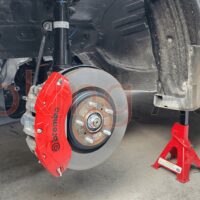 Ốp heo dầu Brembo cho Honda CRV 2025 chính hãng