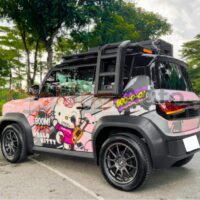 Mẫu cầu thang thiết kế riêng cho VF3