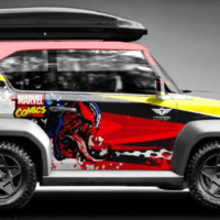 Decal tem xe Vinfast VF3 cao cấp