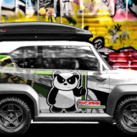 Dán decal xe Vinfast VF3 đẹp