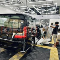 Hoàn thiện dán PPF chống xước siêu bóng ô tô