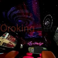 Độ trần sao sợi quang hoạt động bằng nguồn sáng laser tạo ra các xung ánh sáng với hiệu ứng đẹp mắt