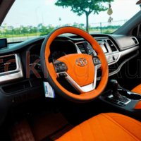 Sơn đổi màu nội thất xe Toyota Highlander
