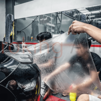 Hoàn thiện dán PPF chống xước siêu bóng ô tô