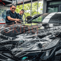 Miếng dán PPF Teckwrap cao cấp, bóng sáng