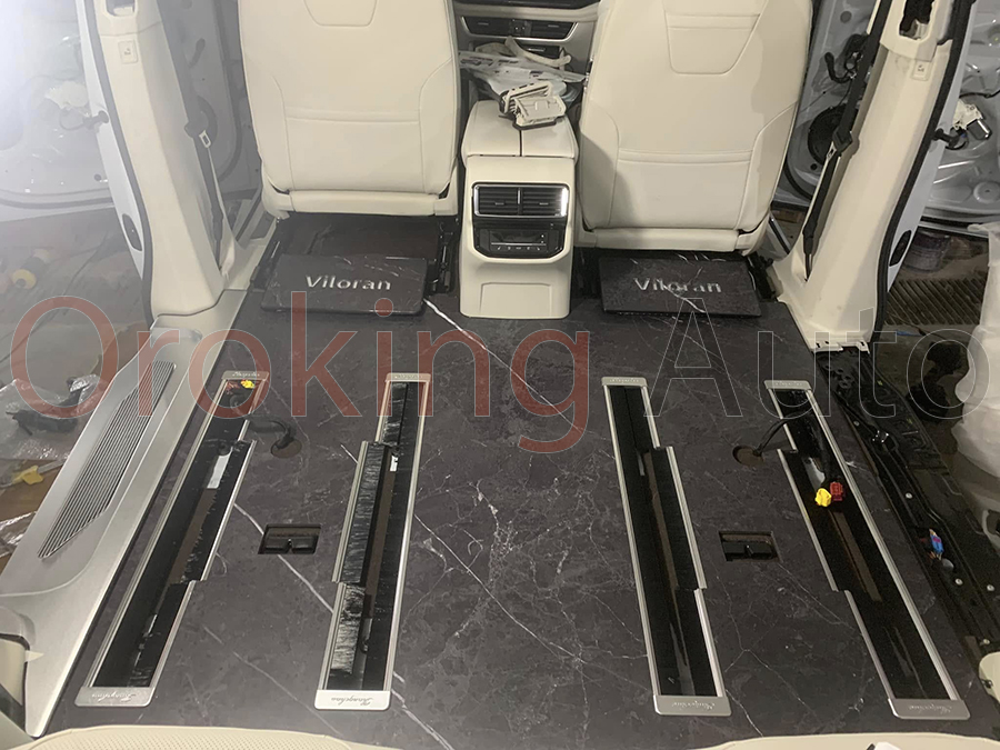 Lót sàn nhôm cho Volkswagen Viloran