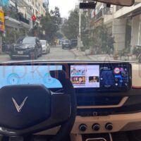 Thông số màn hình Android liền Odo Vinfast VF3 chính hãng Carfu
