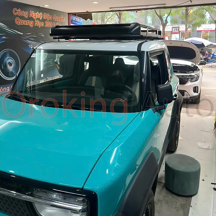 Baga mui cho xe VinFast VF3 tạo độ thẩm mỹ, sang trọng cho xe