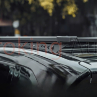 Cản chướng ngại vật bằng baga nóc xe VinFast VF3 mẫu Cantech vô cùng tuyệt vời