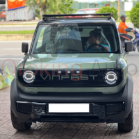 Giá nóc xe VinFast VF3 mẫu Cantech chịu được trọng lượng lớn