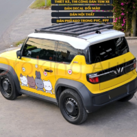 Trang bị thêm baga nóc xe VinFast VF3 mẫu Cantech thì chiếc xe của bạn thêm phần mạnh mẽ và cứng cáp hơn nhiều lần.