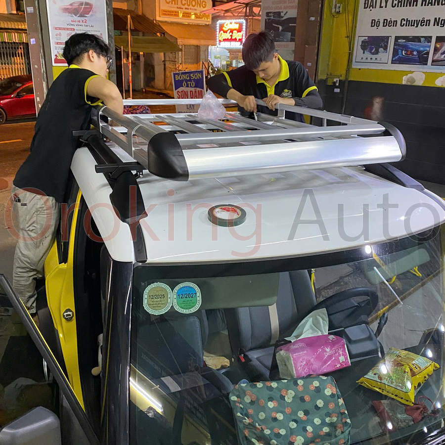 Trang bị thêm combo baga mui xe VinFast VF3 + 2 thanh dọc thì chiếc xe của bạn thêm phần mạnh mẽ và cứng cáp hơn nhiều lần.