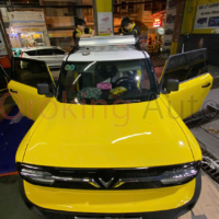 Combo giá nóc xe VinFast VF3 + 2 thanh dọc chịu được trọng lượng lớn