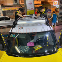 Cản chướng ngại vật bằng giá nóc xe VinFast VF3 vô cùng tuyệt vời