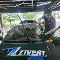 Chi phí dán phim cách nhiệt Zivent xe 4 chỗ gói Premium