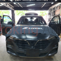 Hoàn thiện dán phim cách nhiệt Zivent xe 4 chỗ gói Premium