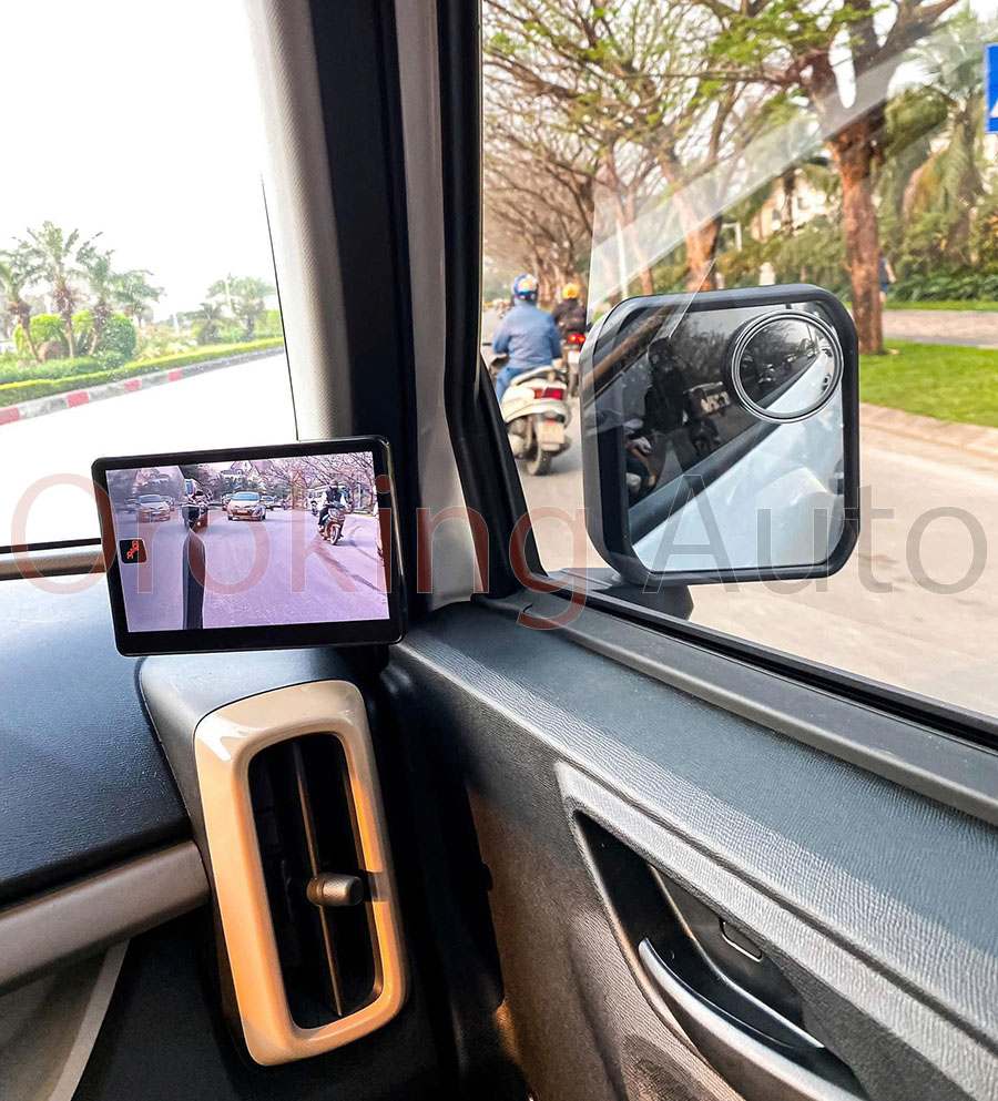 Camera Hành Trình Gương Điện Tử Toshi Kết Nối Wi-Fi – Lưu Trữ Linh Hoạt