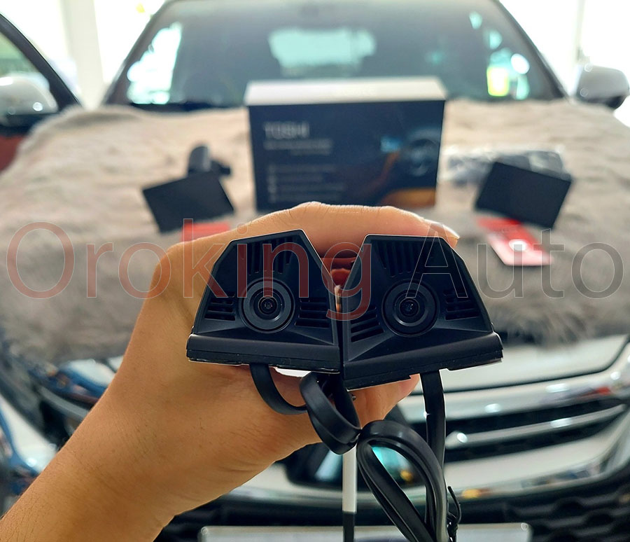 Quy Trình Lắp Đặt Camera Hành Trình Gương Điện Tử Toshi tại OroKing Auto