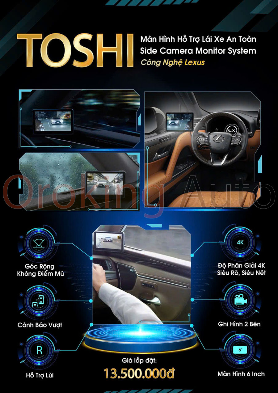 Vì Sao Nên Lắp Đặt Camera Hành Trình Gương Điện Tử Toshi?