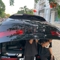 Hộp lốp dự phòng Hyundai Santafe 2024 màu đen