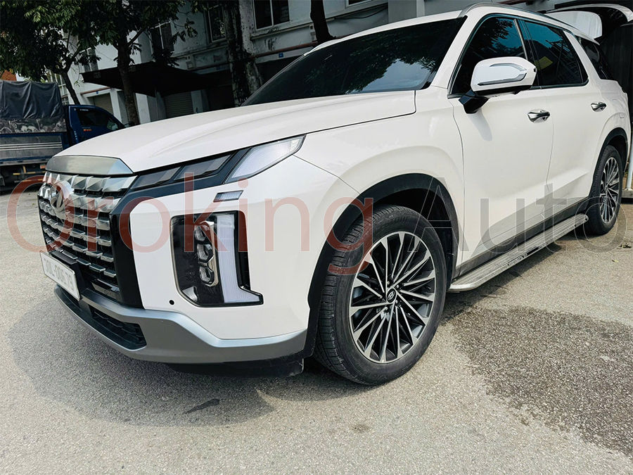 Lắp đặt Mặt Ca Lăng Hyundai Palisade bản Caligrapphy Hàn tại Oroking Auto