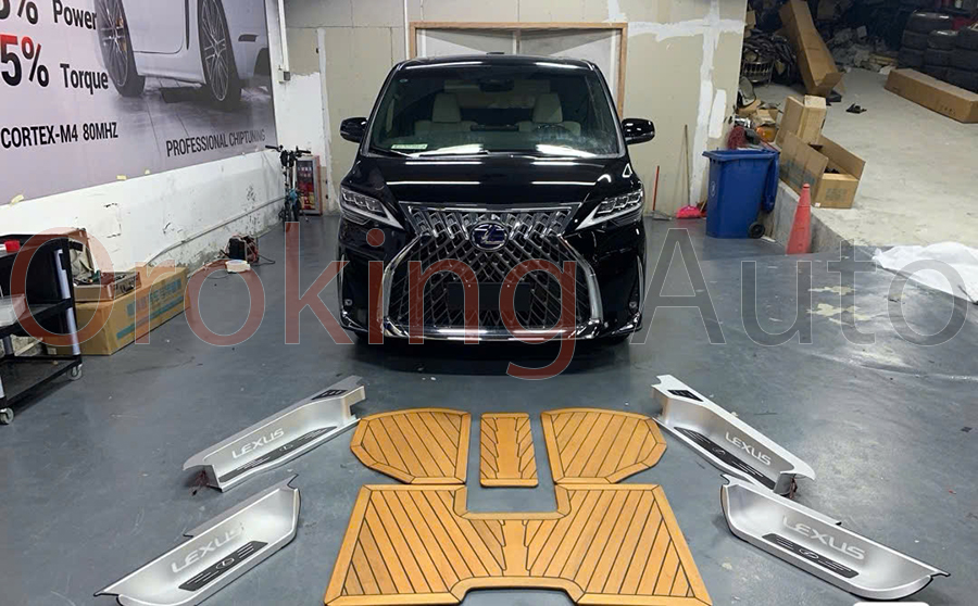 Lót sàn nhôm cho Lexus LM cần lưu ý những gì