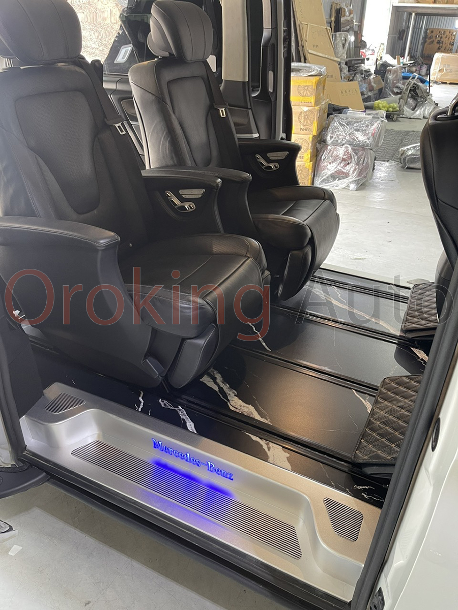 Một số câu hỏi khi độ sàn nhôm cho Mercedes Benz V-Class