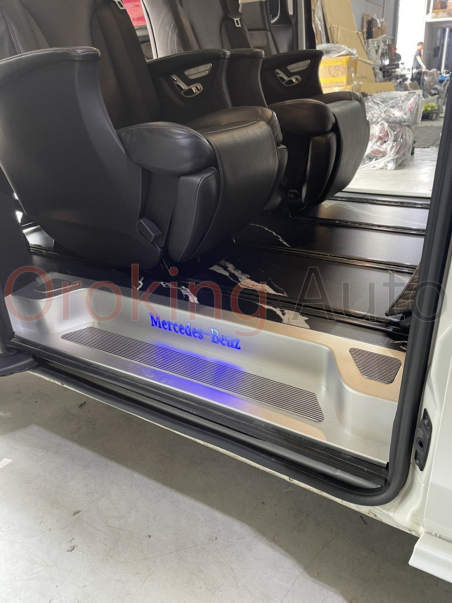 Thông tin gói lót sàn nhôm Mercedes Benz V-Class tại OroKing Auto