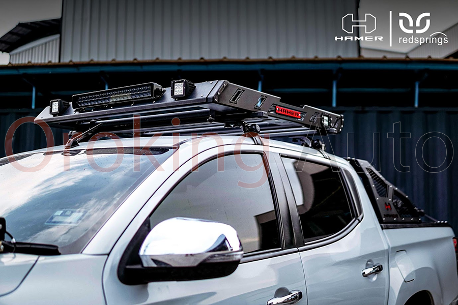 Baga mui có đèn led Hamer HR152 xe Mitsubishi Triton 2024+