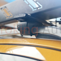 Cản chướng ngại vật bằng giá nóc có đèn led Hamer HR152 xe Toyota Hilux 2015+ vô cùng tuyệt vời